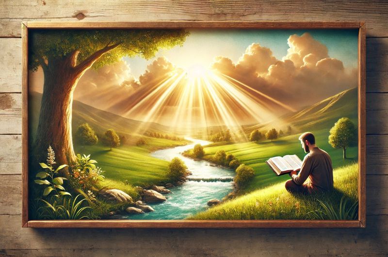 Salmos 23:6 - "Certamente que a bondade e a misericórdia me seguirão todos os dias da minha vida; e habitarei na casa do Senhor por longos dias."