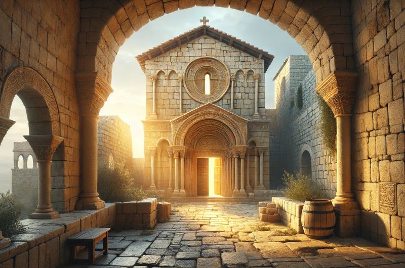 Apocalipse 3:7-13 Ao anjo da igreja em Filadélfia escreve: 'Estas são as palavras daquela que é santo e verdadeiro, que tem a chave de Davi. O que ele abre, ninguém pode fechar; e o que ele fecha, ninguém pode abrir. Sei que você tem pouca força, mas guardou a minha palavra e não negou o meu nome.